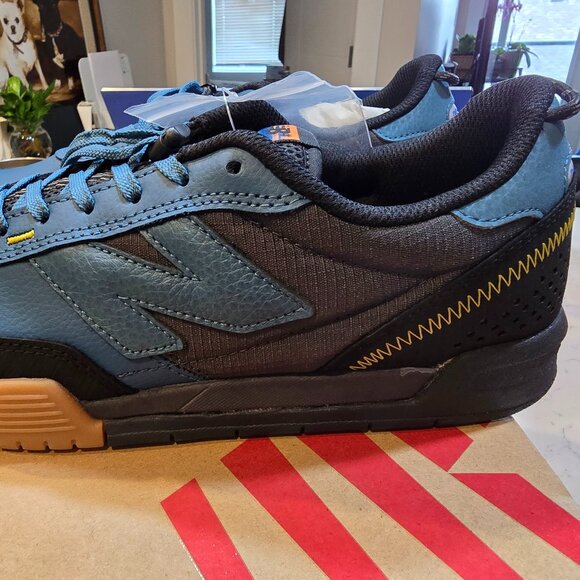 New Balance Numeric Men's 440 V2 Trail Low Terrarium Black Shoes Size 10 NEW - Picture 1 of 12